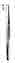 881-224FSI-Tissue Forceps, 2 x 3 Teeth, 5 in