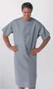 3-Armhole Examination Gowns 78 in. Sweep 46.5 in. Length 6.5 in. Sleeve Extra Large Solid Gray