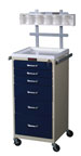 Six Drawer Mini Line Anesthesia Cart Specialty Package