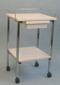 Instrument Stand with Wire Frame on Back and Sides
