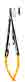 Castroviejo Needle Holder, w/o Lock, Serrated Jaws, 5-1/4 in