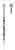 Lahey Tissue Retractor, 1 Prong, 4-3/4 in
