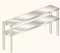 Stainless Steel Double Overshelf