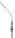 Frazier Suction Tube, Angled, 6 Fr, 5 in
