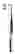 965-224FSI-Tissue Forceps, 4 x 5 Teeth, 6 in