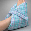 Pastel Plaid Heel Pillow