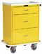 Three Drawer Infection Control Cart with Key Lock Standard Package