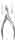 856-164FSI-Ingrown Toe Nail Forceps, English (Anvil) Pattern, 5 in