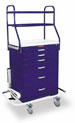 Six Drawer Monitor Cart Standard Package