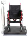 Wheelchair Scale with Handrail