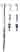 Flexible Retractor, 3 Sharp Prongs, 5 in