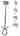 Murphy Retractor, 2 Prongs, Sharp, 7-1/2 in