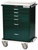 6 Drawer Tall Workstation Cart Standard Package