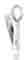 Splinter Forceps w/ Magnifier, 3 in