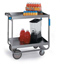 Deep 2 Shelf Heavy-Duty SS Utility Carts