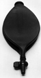 Pediatric Flat - 500cc Conductive Latex Breathing Bags - 5/8