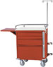 E-Series 24-inch Cabinet, 4 Drawers Emergency Cart Specialty Package