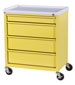 4-CTEHRF-Four Drawer Economy Treatment Cart