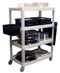 Four Shelf Serving/Bussing Food Carts