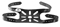 Head Harnesses - Adult - Conductive Black Neoprene Rubber