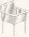 Stainless Steel Sink One Compartment