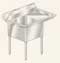 Stainless Steel Sink One Compartment
