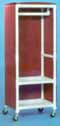 Mini Garment Rack w/Shelves