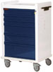Six Drawer MR Safe Anesthesia Cart