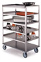Medium Duty SS 8 Shelf Multi-Shelf Carts