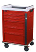 Six Drawer Optimal Emergency Cart