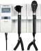 Otoscope & Ophthalmoscope Wall Diagnostic Station with 3.5V Handles