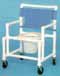 Oversize Shower Chair Commode w/Round Seat