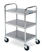 Medium Duty 3 Shelf SS Utility Carts
