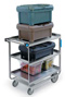 Heavy Duty 3 Shelf SS Utility Carts