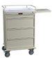 Value Line Punchcard Medication Cart with Key Lock