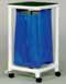 Single Linen Hamper w/Footpedal