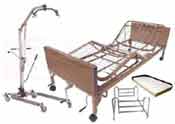 Hoyer Lift & Manual Hospital Bed Package