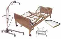 Hoyer Lift & Full Electric Hospital Bed Package
