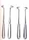 Deschamps Ligature Carriers, Blunt, Right, 8 in