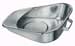 Stainless Steel Fracture Bedpan 11 7/8 L x 9 1/2 W x 2 7/8 H