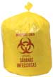 Yellow Low Density Bio Hazard Liners 31 in. x 43 in.