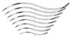 Post Mortem Needles, Double Curve Cutting Edge, Size 1