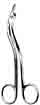 Heath Suture Scissors, Serrated Blade, 6-1/4 in