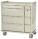 Standard Line 600 Capacity Punch Card Medication Cart Standard Package