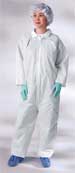 Classic SMS Coveralls Large Elastic Sleeve and Ankle Latex-Free
