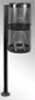 3416BURMD-Leakproof Plastic Trash Cans 8 Gallon