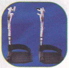 AH39TVNIISG-Footrests for Tracer Wheelchairs