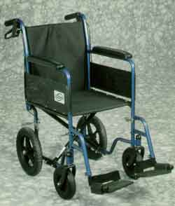 Travel-Lite All Terrain Wheelchair 18 in seat. Fixed Arms