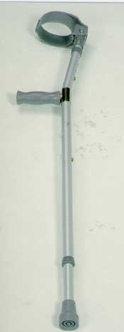 UF00-10-20RVE-Underarm Forearm Crutches, Aluminum