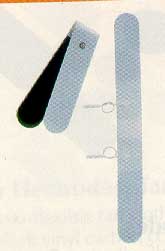 Low Back Strip Electrodes 13 in. x 1-1/2 in., 642 snap